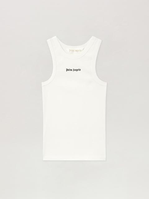 Palm Angels Classic Logo Fitted Tank Top