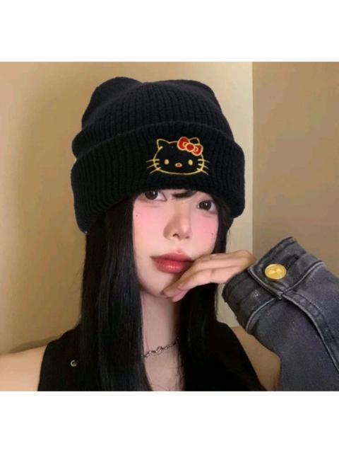 Other Designers Archival Clothing - Hello kitty black colour harajuku beanie