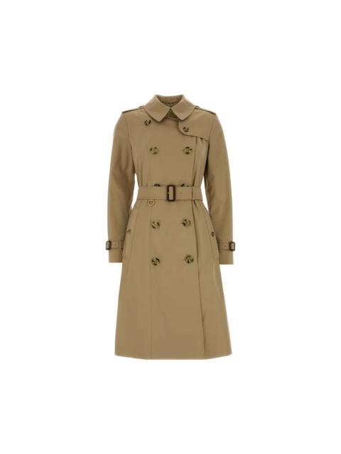 Burberry BURBERRY Beige Twill Trench Coat New And Authentic (Women's