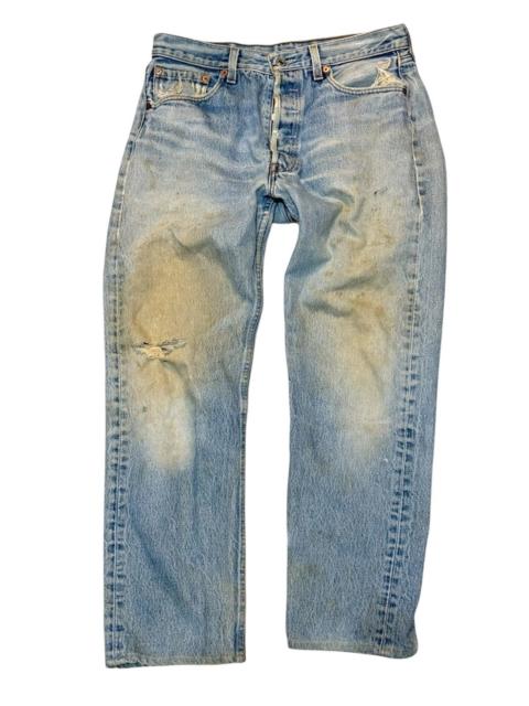 Levi's Distressed Vintage 90s Levi’s 501 Denim Jeans