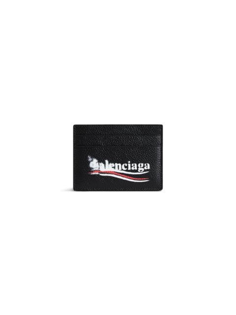 BALENCIAGA Men's Cash Card Holder  in Black