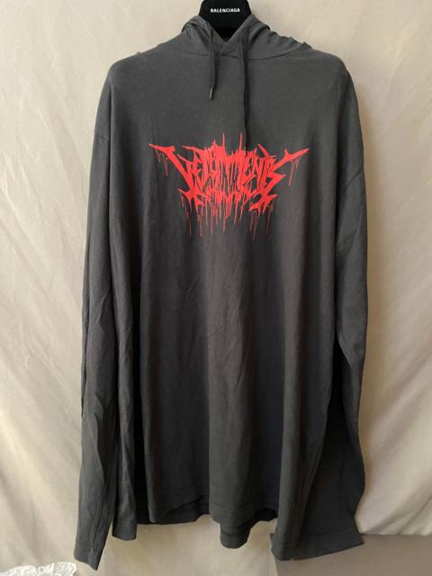 VETEMENTS Vetements 18SS Blood-Drop Sanskrit Sweatshirt