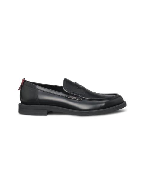 HUGO PENNY LOAFERS IN LEATHER