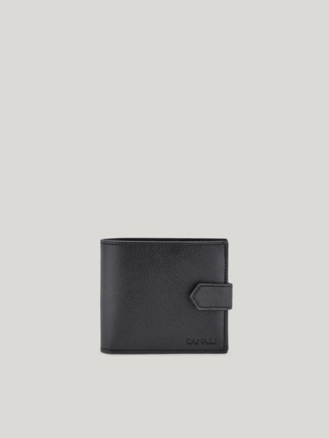 Canali BLACK WALLET IN HAMMERED CALFSKIN