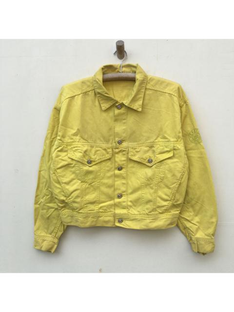 VERSACE Vintage Versace V2 Classic Trucker Cotton Jacket