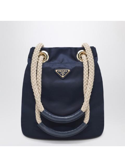 Prada Prada Mariner Small Bucket Bag In Baltic Blue Re-Nylon Women