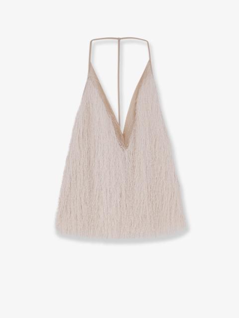 Other Designers Alysi Fringed Top