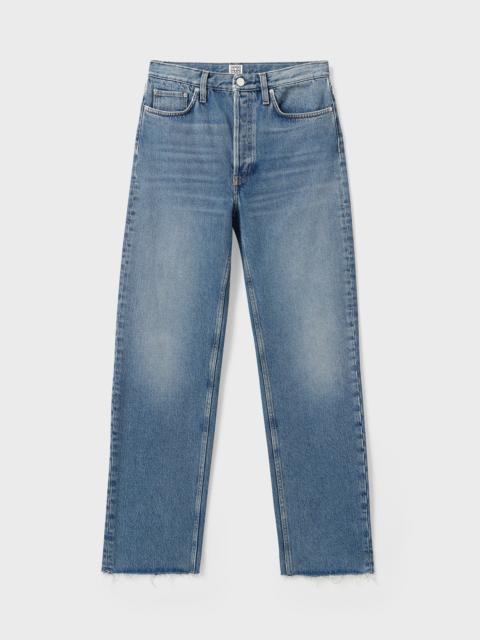 TOTEME Classic cut denim vintage wash