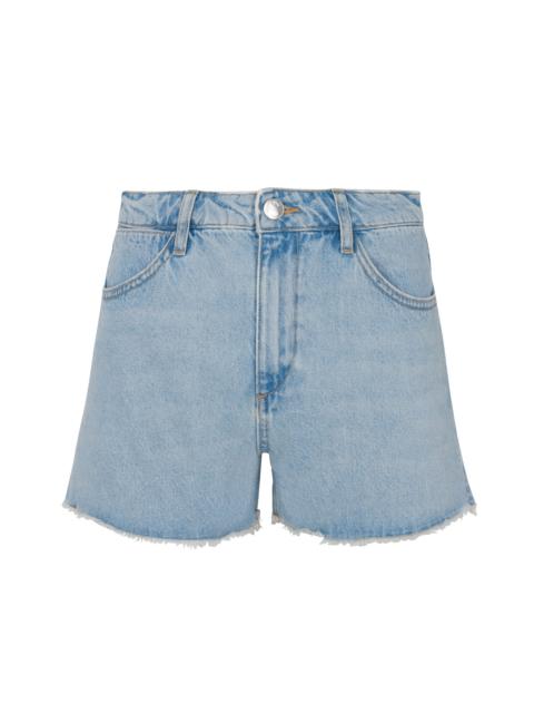 SPRWMN BIANCA DENIM CUT OFF SHORT