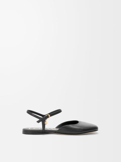 Loewe Toy ankle strap ballerina in lambskin