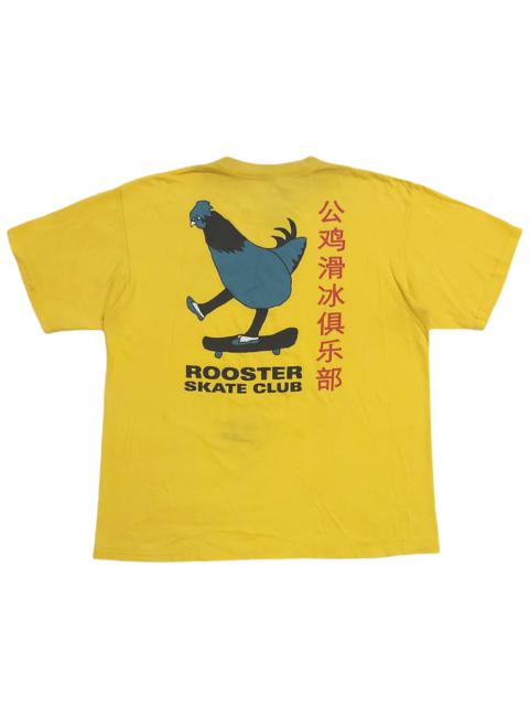 Other Designers A Lab - RARE! A.LAB "ROOSTER SKATE CLUB" TEE