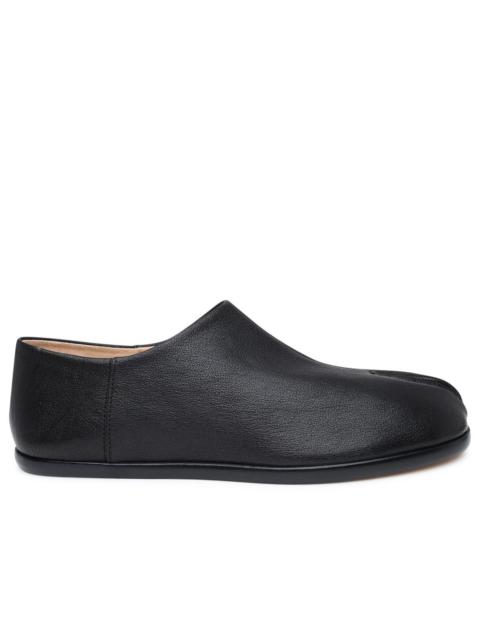 Maison Margiela Tabi Loafers In Black Leather Men
