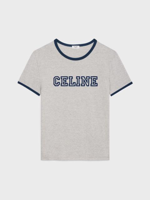 CELINE celine regular t-shirt in cotton jersey