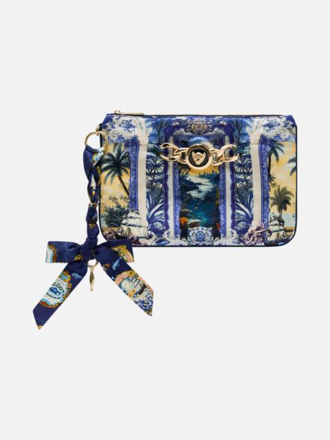 CAMILLA BRAIDED STRAP CLUTCH