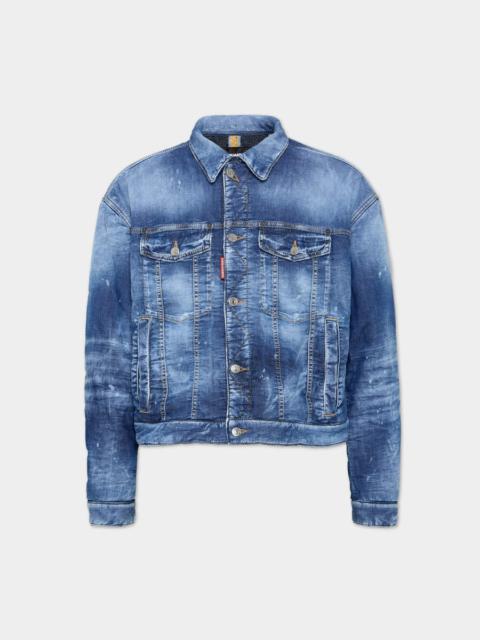 DSQUARED2 LIGHT PUFF JEAN JACKET