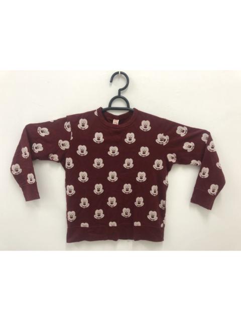 Other Designers Rare Mickey Mouse Disney Uniqlo Full All Over Sweatshirt
