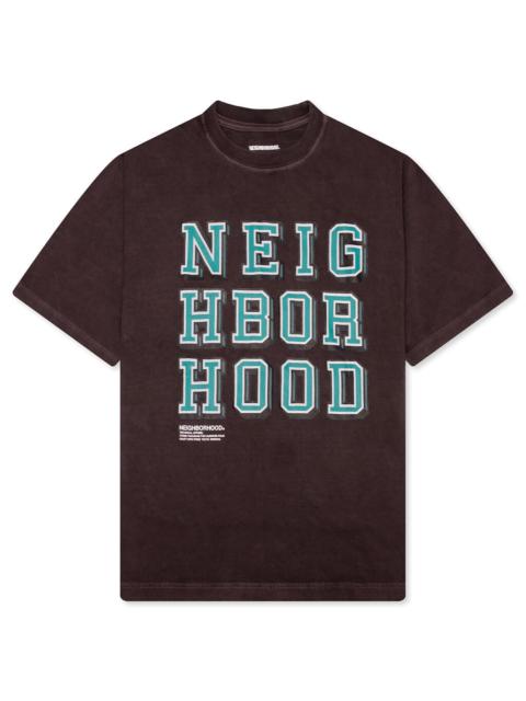 NEIGHBORHOOD NH . TEE SS-16 - BLACK