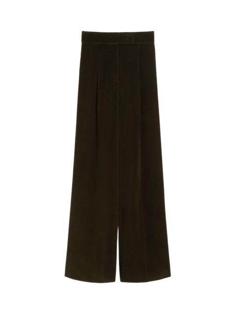 Max Mara Max Mara Women Wide-Leg Velvet Trousers