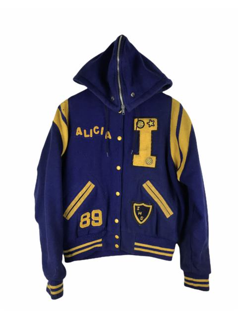 Other Designers Oldvarsity/Stadium - NELSON VINTAGE VARSITY JACKET MADE IN USA