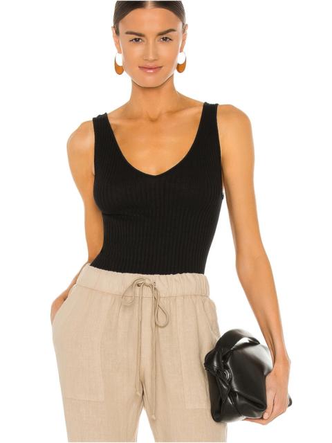 Enza Costa Military Rib U Neck Tank