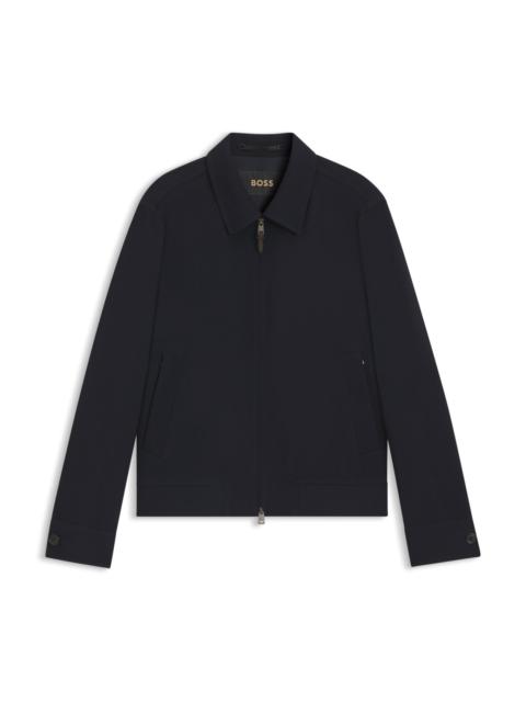 BOSS SLIM-FIT POLO SHIRT WITH A WATER-REPELLENT FINISH