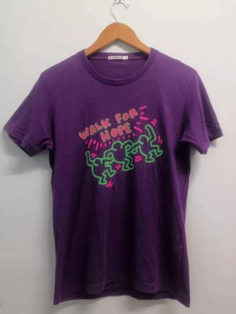 Other Designers Japanese Brand - Keith Haring Walk For Hope Shirt Pop Art Graffiti Artist