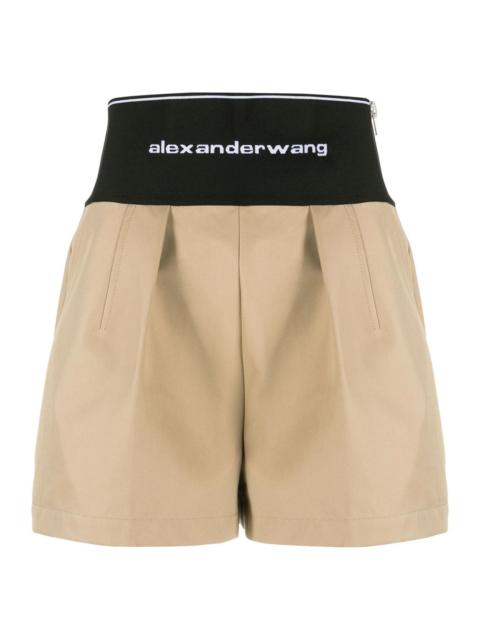 Alexander Wang Safari Short In Cotton Tailoring