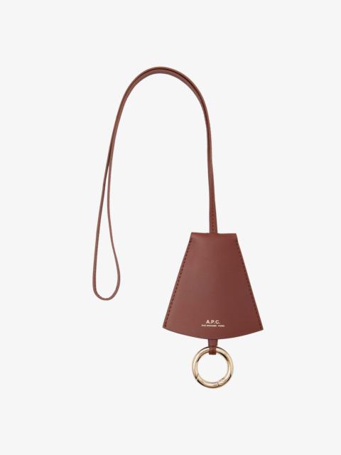 A.P.C. CLOCHE KEY RING