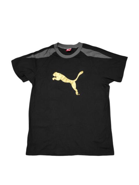 Puma Gold Logo T Shirt Women