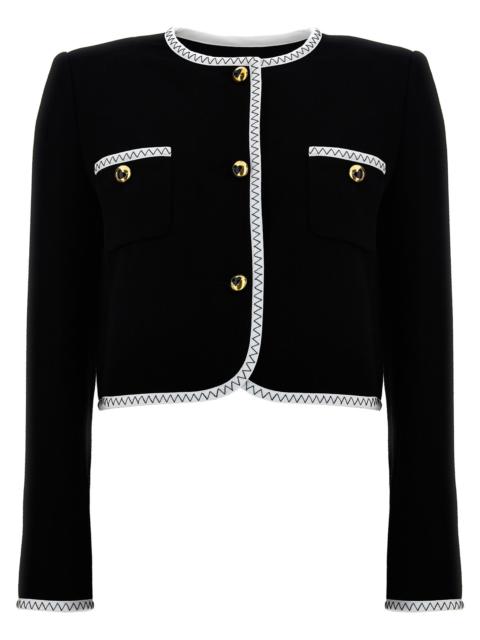 Moschino Moschino Women Crepe Short Jacket