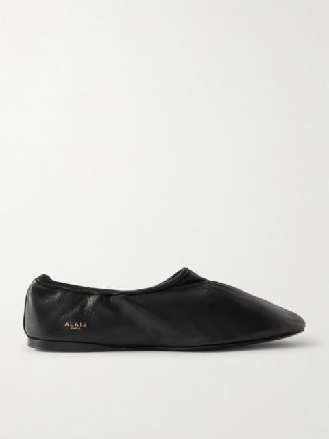 Alaïa Leather Ballet Flats