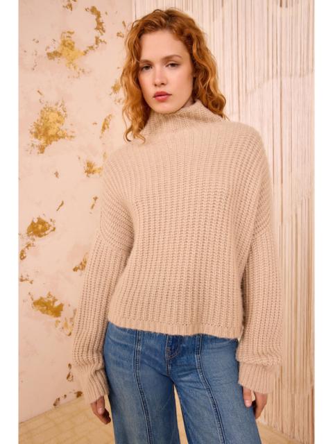 ULLA JOHNSON Veron Alpaca Knit Turtleneck