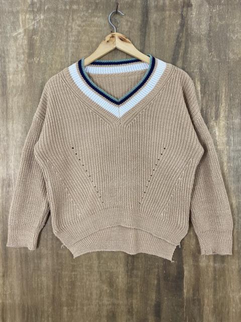 Other Designers Homespun Knitwear - Japanese Brand Brown Knit Sweaters #907