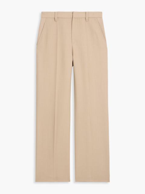 Brunello Cucinelli Wool-twill wide-leg pants