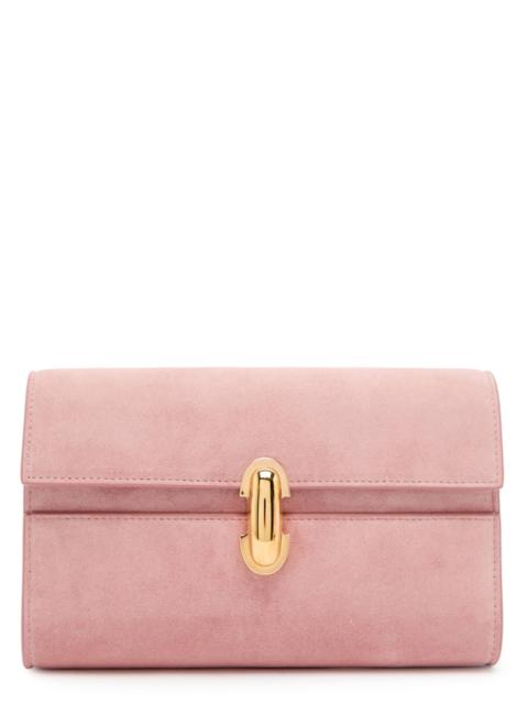 SAVETTE Savette Symmetry Mini Suede Cross-body bag