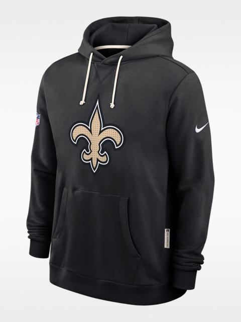 Nike New Orleans Saints Initial Home Sideline Men's Nike Dri-FIT NFL Pullover Hoodie