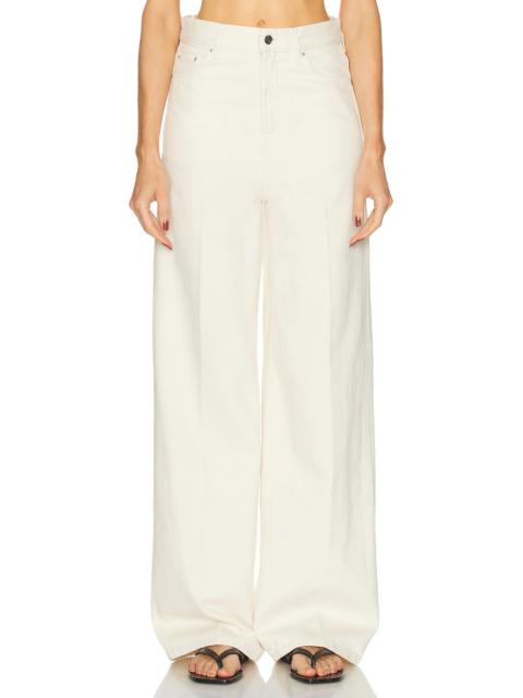 TOTEME High Waisted Wide Leg