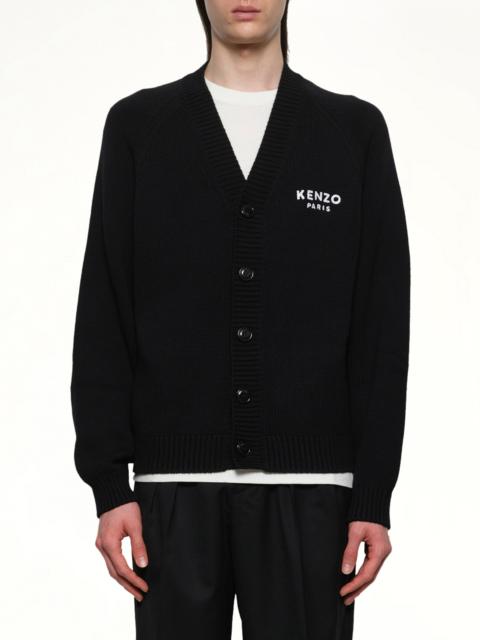 KENZO Boke Flower Cardigan in Black