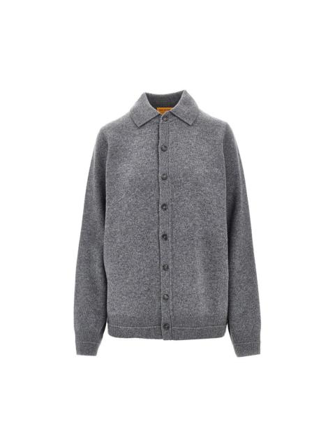 GUEST IN RESIDENCE Guest In Residence Plaza Knitted Shirt Grey