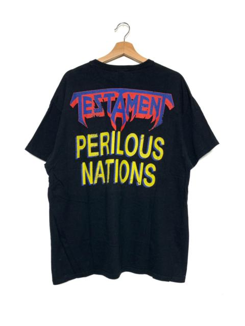 Other Designers Testament Perilous Nations Band Tees
