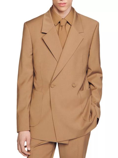 Sandro Croisse Mode Slim Fit Suit Jacket