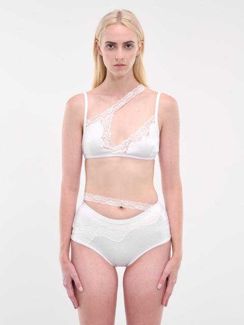 VAILLANT Asymmetric Lace Trim Bra
