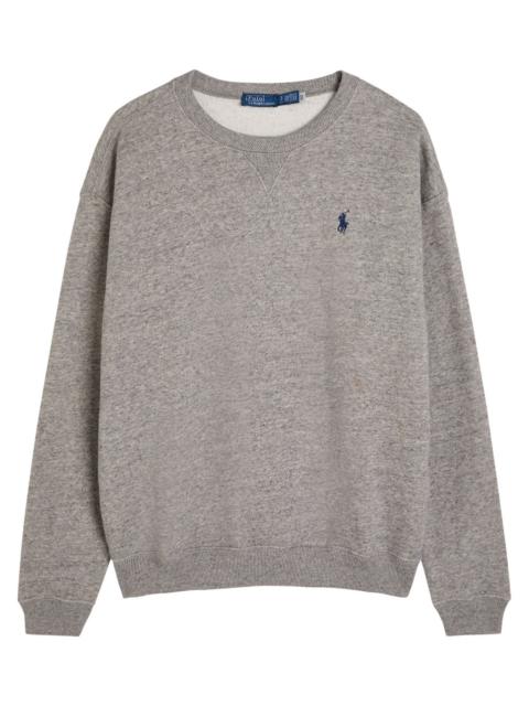 Polo Ralph Lauren Polo Ralph Lauren Logo-embroidered Cotton-blend Sweatshirt