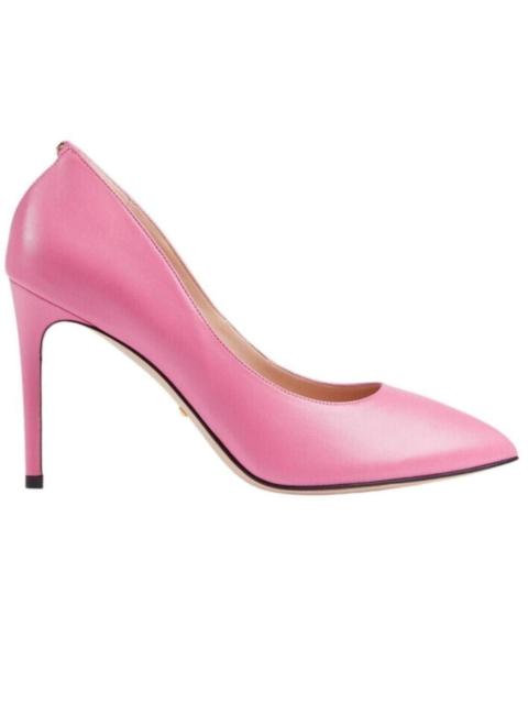 GUCCI Pink Leather Stiletto Pump