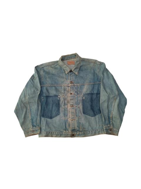 Vintage 90s Levi's Type II Denim Jacket Distressed