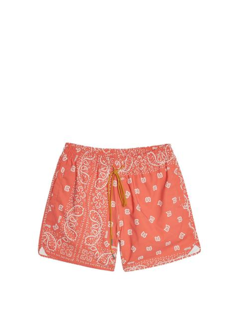 Rhude bandana-print swimming shorts