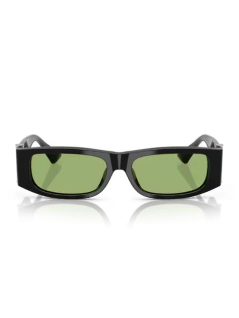 VERSACE Versace Green Rectangular Men's Sunglasses VE4476U GB1/2 55