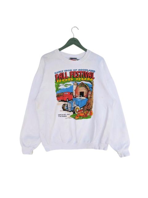 Other Designers Hanes - Vintage 1997 Fall Festival Rod Run Sweatshirt