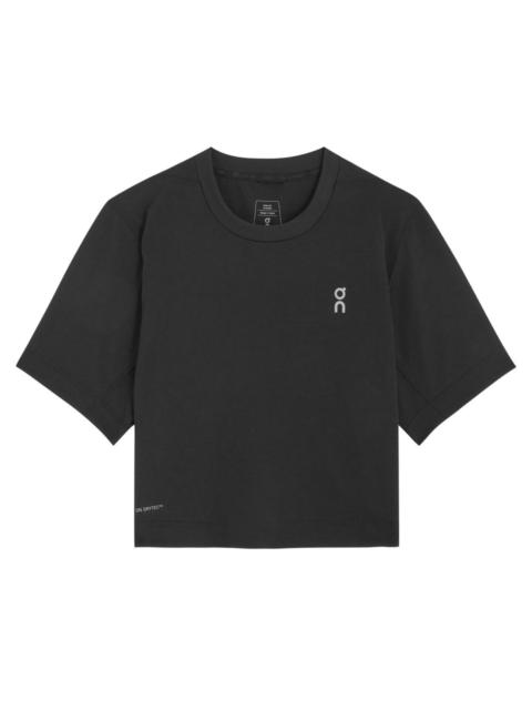 On ON Train-t Logo Cropped Jersey T-shirt