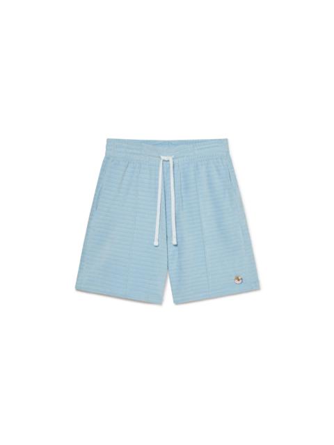 CASABLANCA Velour Stripe Shorts | Casablanca Paris